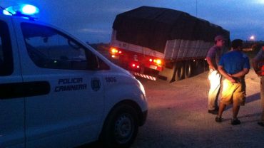 Camionero paraguayo evitó un accidente fatal en Ruta 3